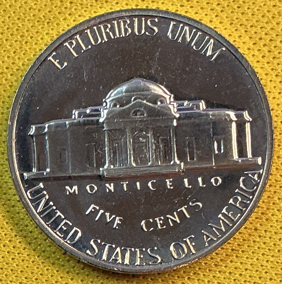 1970-S Jefferson Nickel, Uncirculated Proof Coin.  Store #NL1107