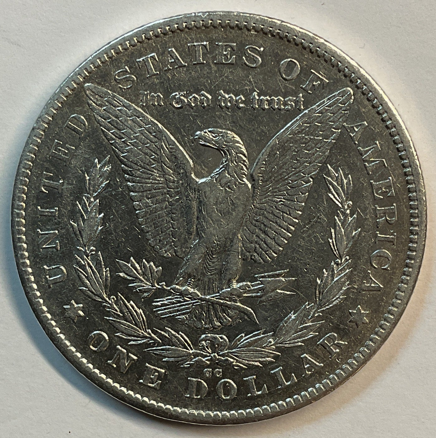 1878-CC Morgan Dollar, Extra Fine Circulated Coin, Store #DR0848