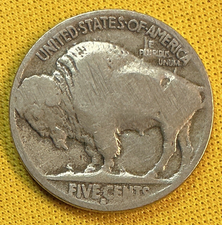 1913-S Buffalo Nickel, Type 2, Good+ Circulated Coin, Store #NL948