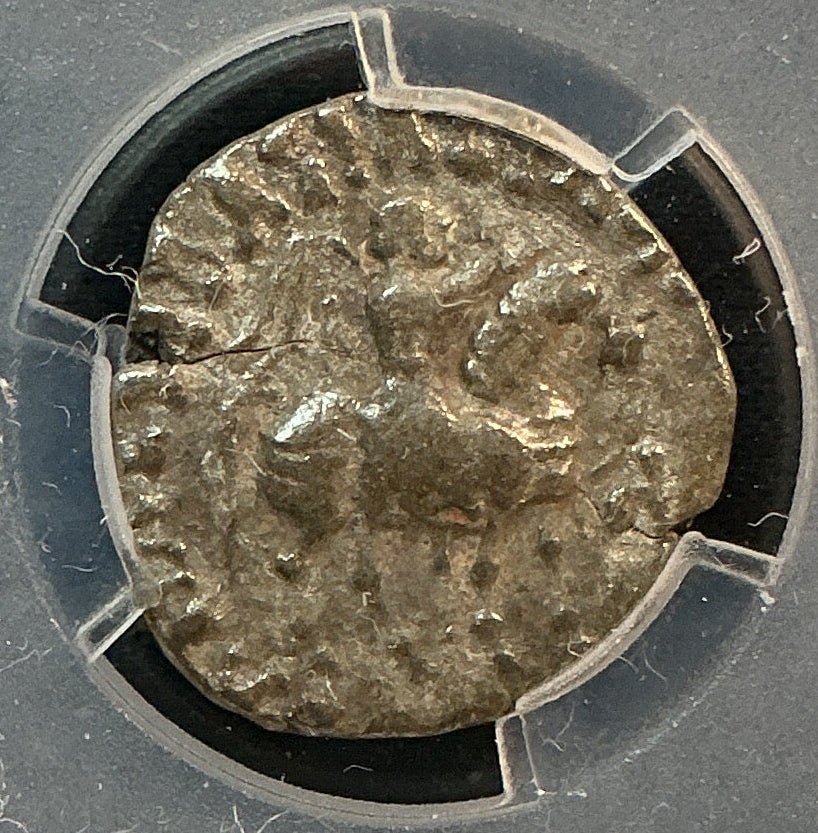 Ancient Coinage, XF, Indo-Scythians, Azes, c. 58-12 BC, AR Drachm, Store #AT0010