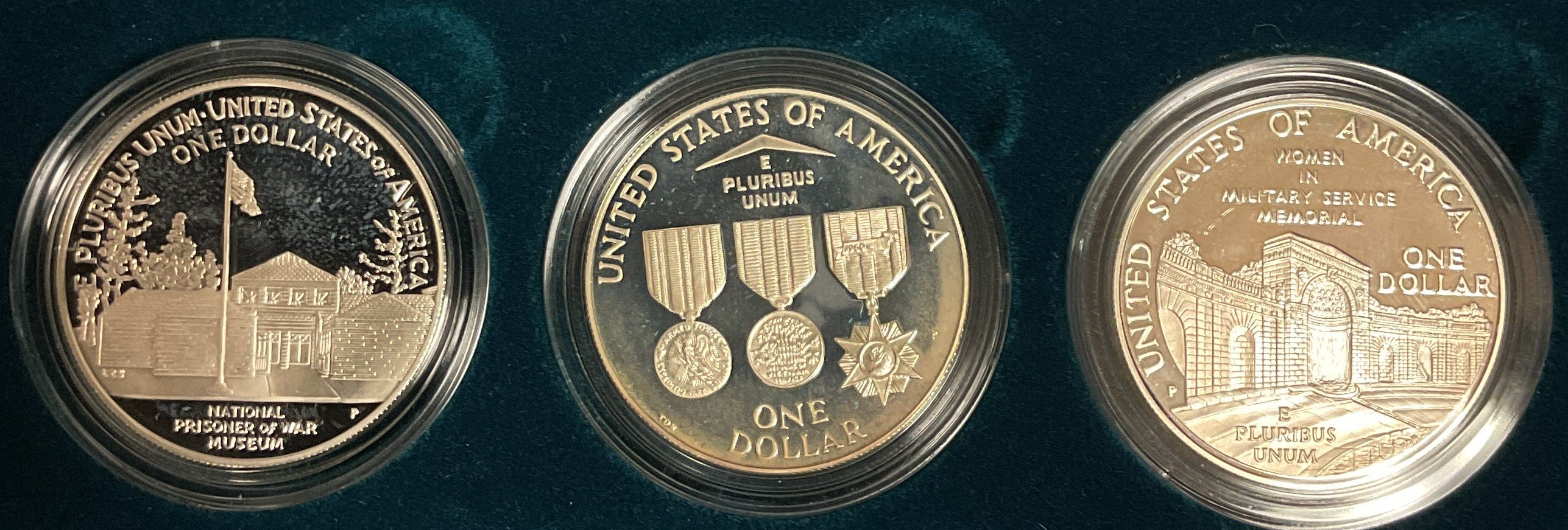 1994 U.S. Veterans Commemorative Silver Dollars, Store GMC027