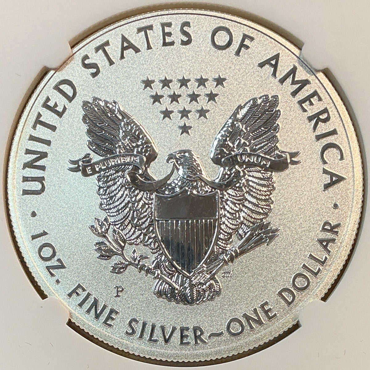 2011-P American Silver Eagle $1, NGC PF-69 Reverse Proof, Store #AE0552