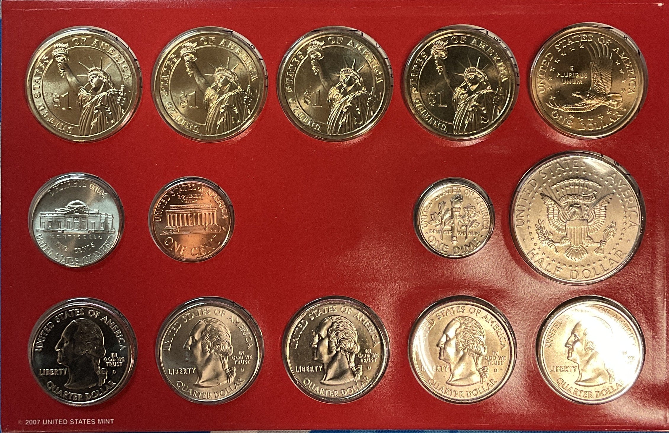 2007 United States Uncirculated 28-Coin Mint Set