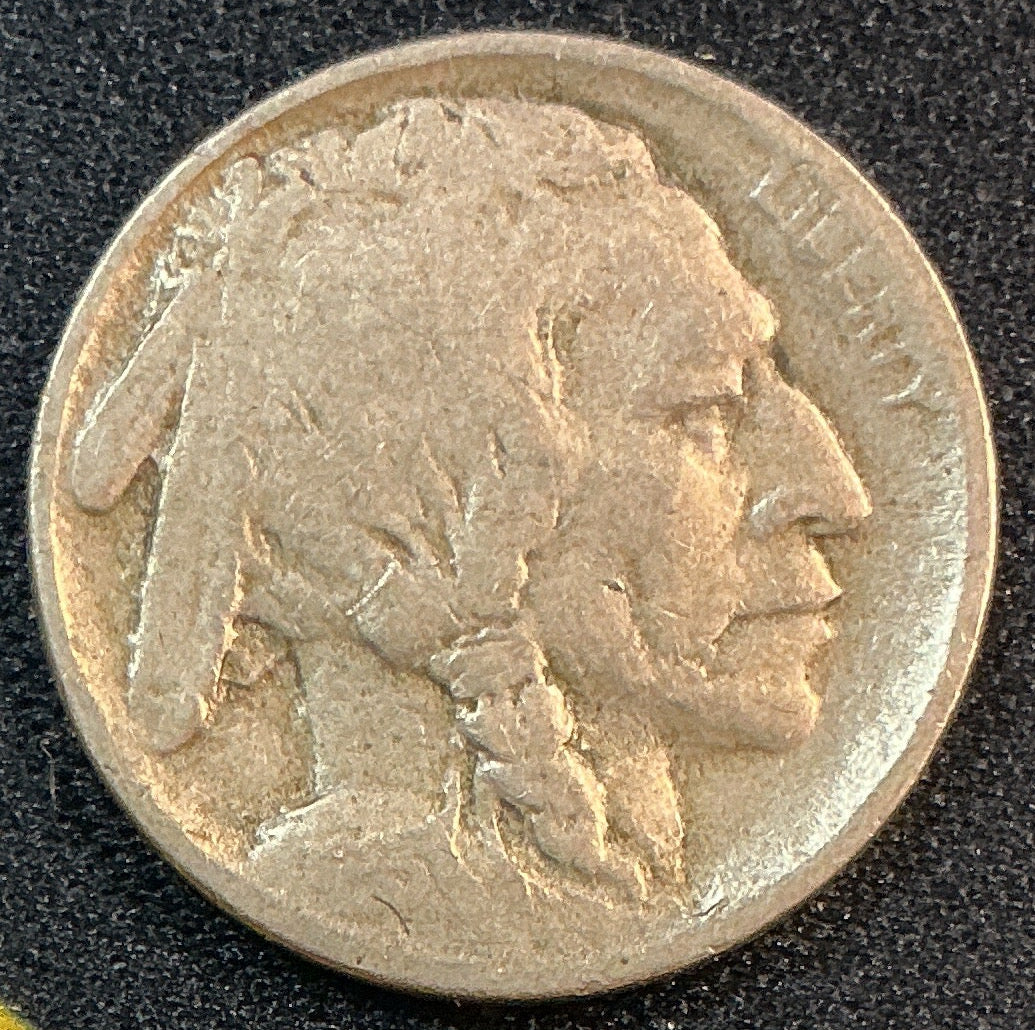 1913 Buffalo Nickel, Type 1, Very Good Circulated Coin, Store #NL929