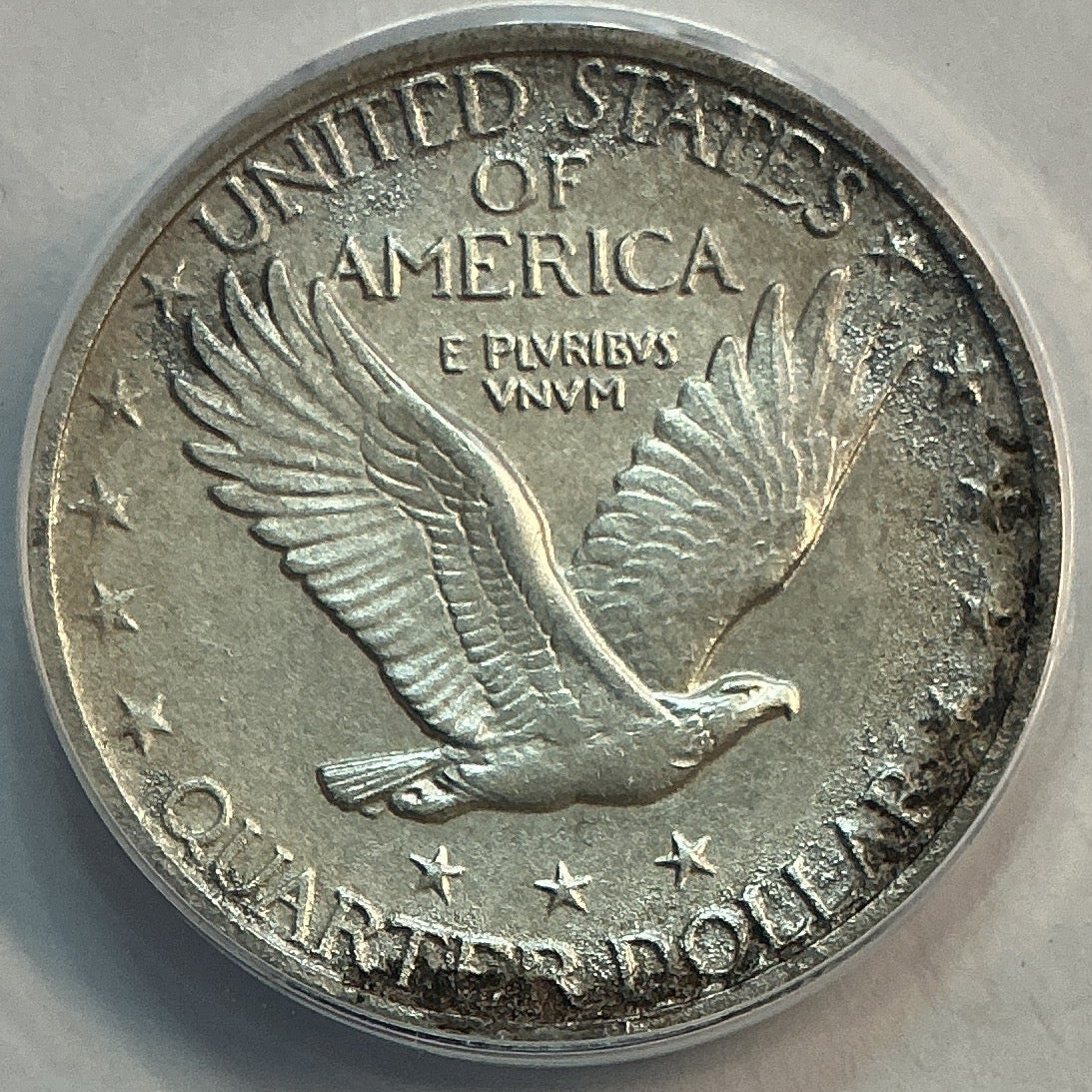 1918-S Standing Liberty Quarter, *Corroded* ANACS AU-50, Store #QR1608