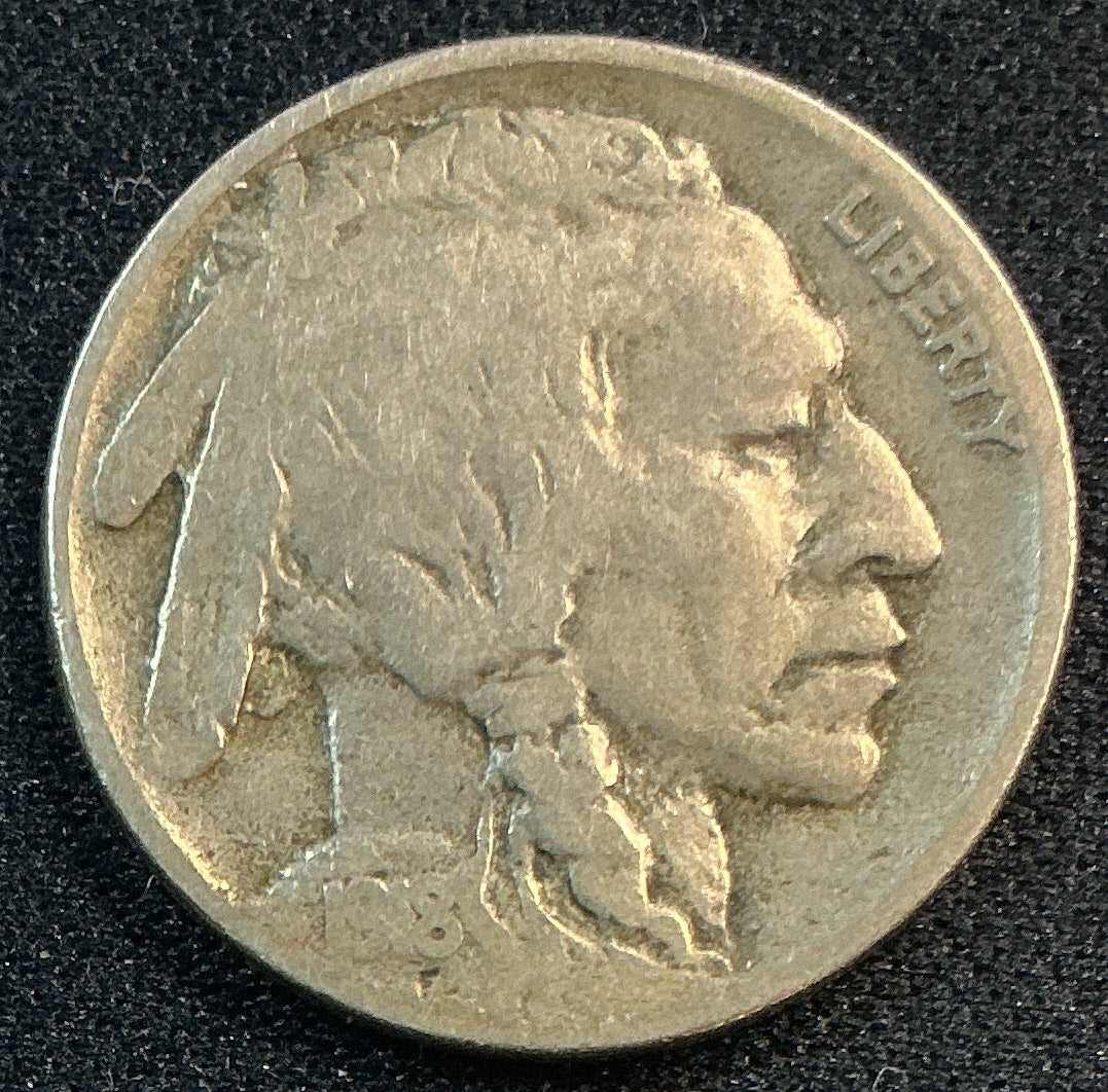 1918-D Buffalo Nickel, Very Good Circulated Coin, Store #NL996