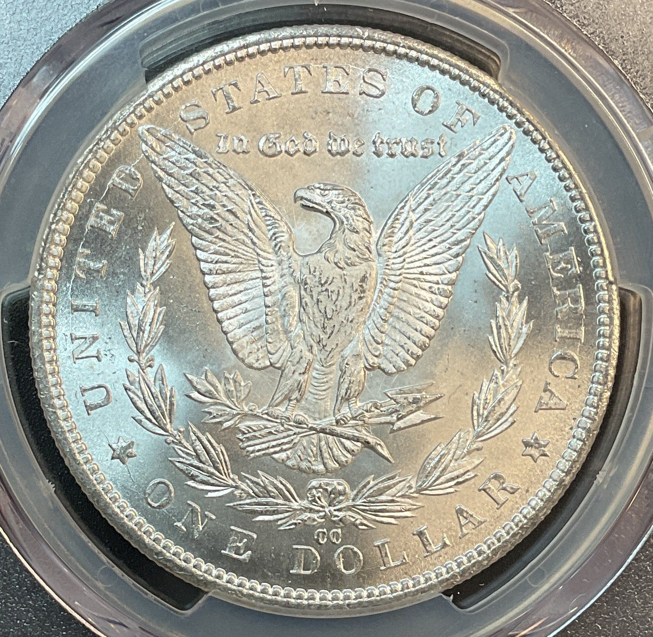 1884-CC Morgan Silver Dollar, PCGS Certified and Graded MS-62, Store SALE #GDR0360