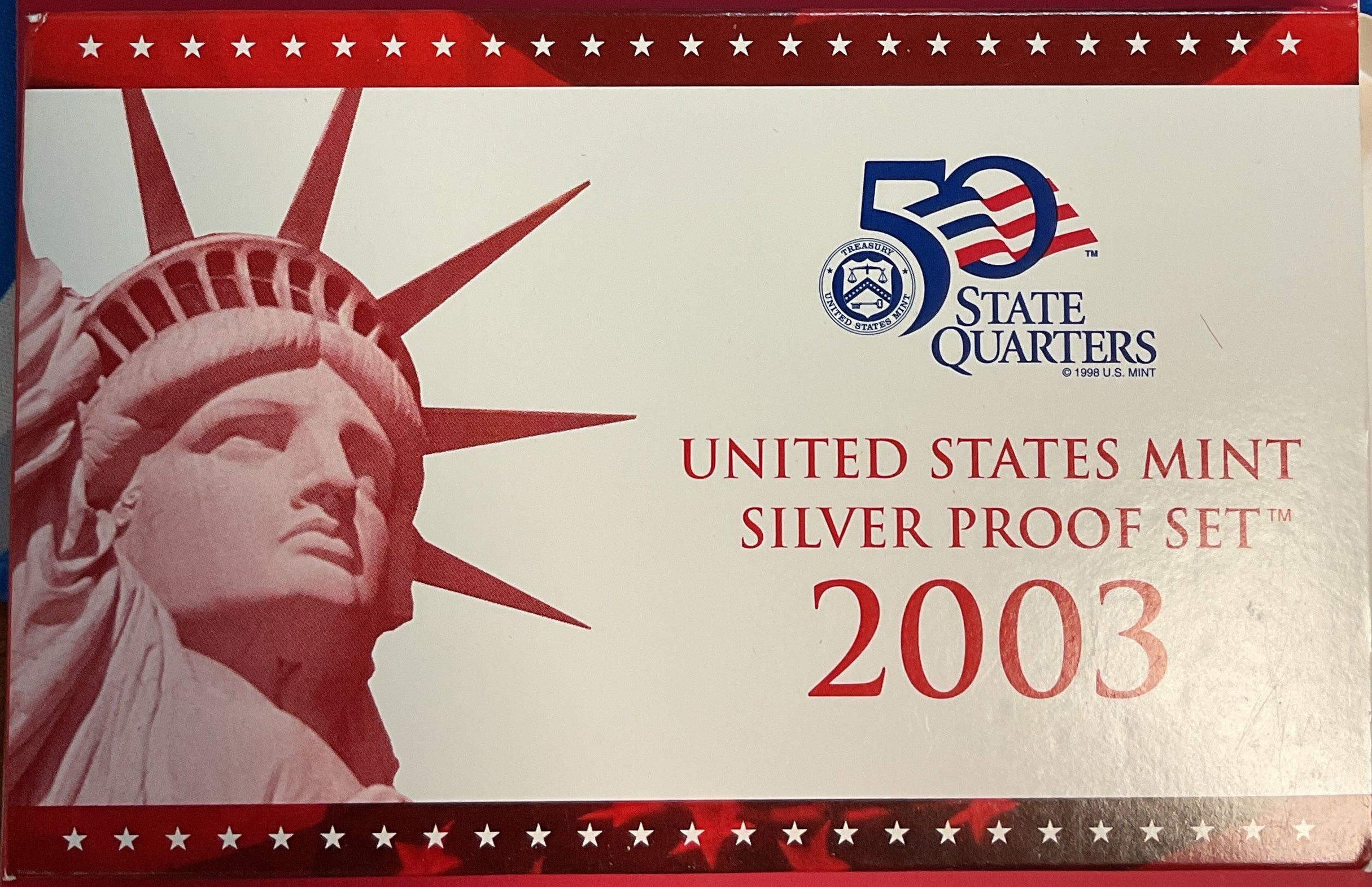 2003 United States Mint Silver Proof Set w/C.O.A.