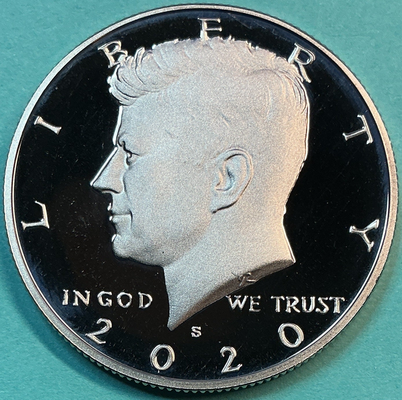 2020-S Kennedy Half Dollar, Proof Uncirculated Coin, Store #HR1812