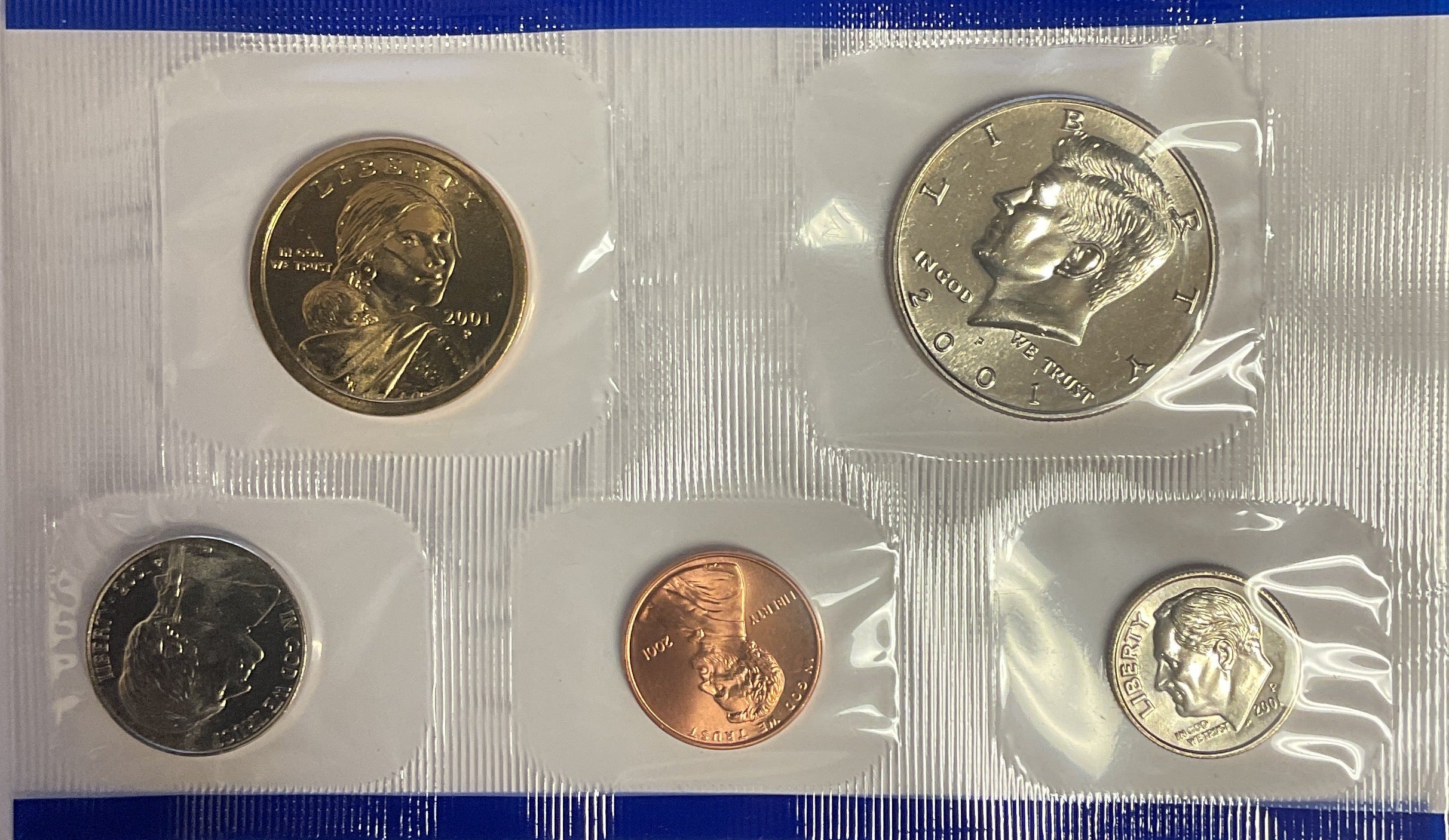 2001 United States Uncirculated 20-Coin Mint Set