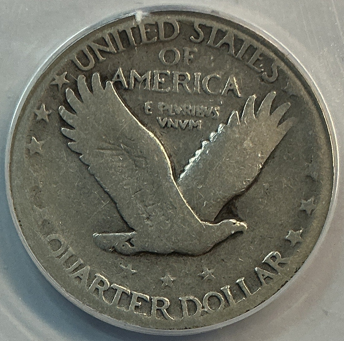 1927 Standing Liberty Quarter, *Cleaned* ANACS Good-4, Store #QR1626