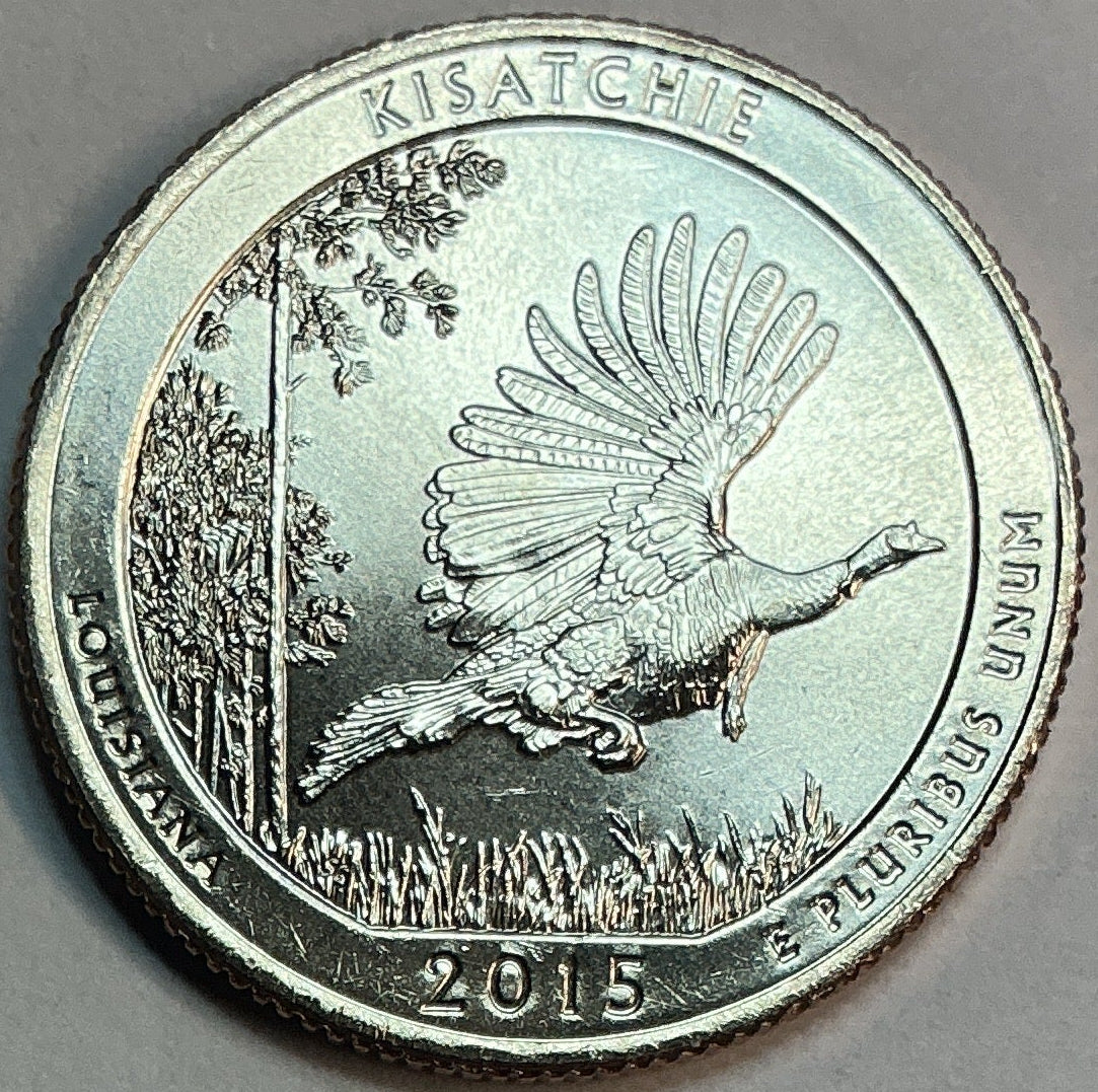 2015-D Uncirculated, Kisatchie National Forest, Louisiana, Washington Quarter