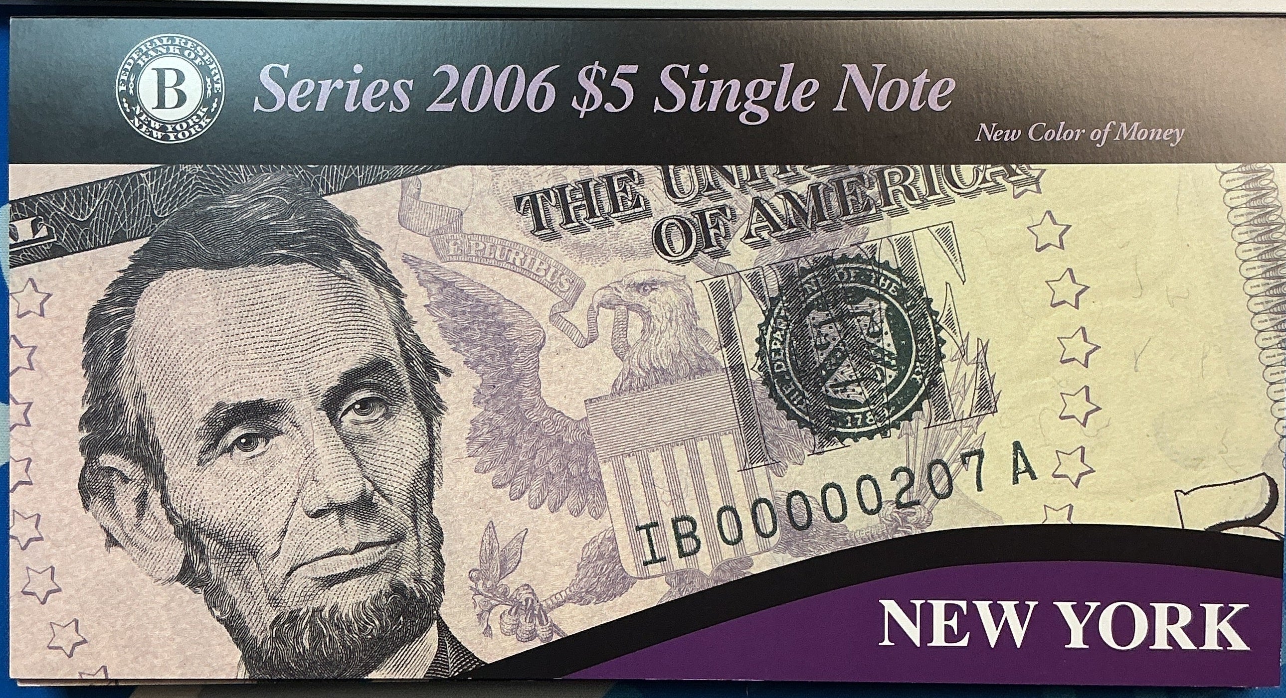 2006 Series $5 Single Notes,12 ea, F.R.N, 'LOW SERIAL NUMBERS', Store #FRN001