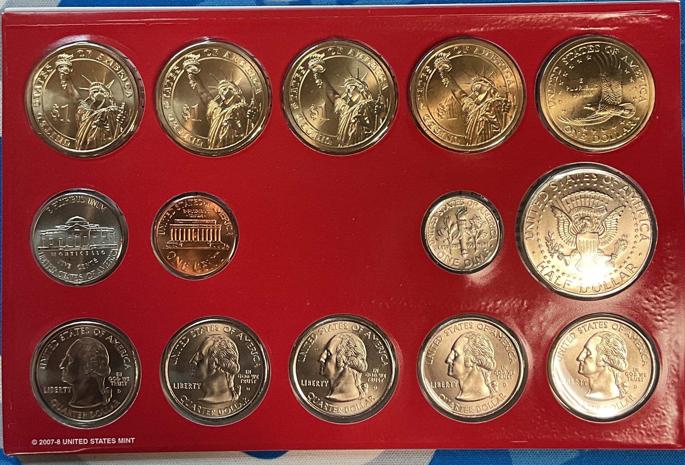 2008 United States Uncirculated 28-Coin Mint Set