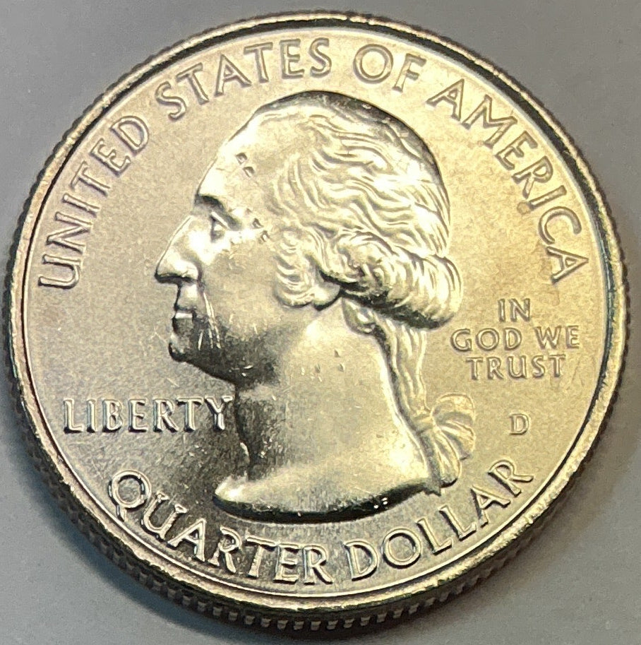 2011-D Brillant Uncirculated, Vicksburg National Park, Mississippi, Washington Quarter