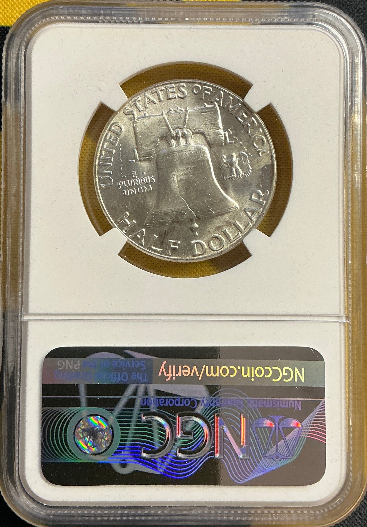1960 Franklin Half Dollar, NGC MS 63, Store #HR2101