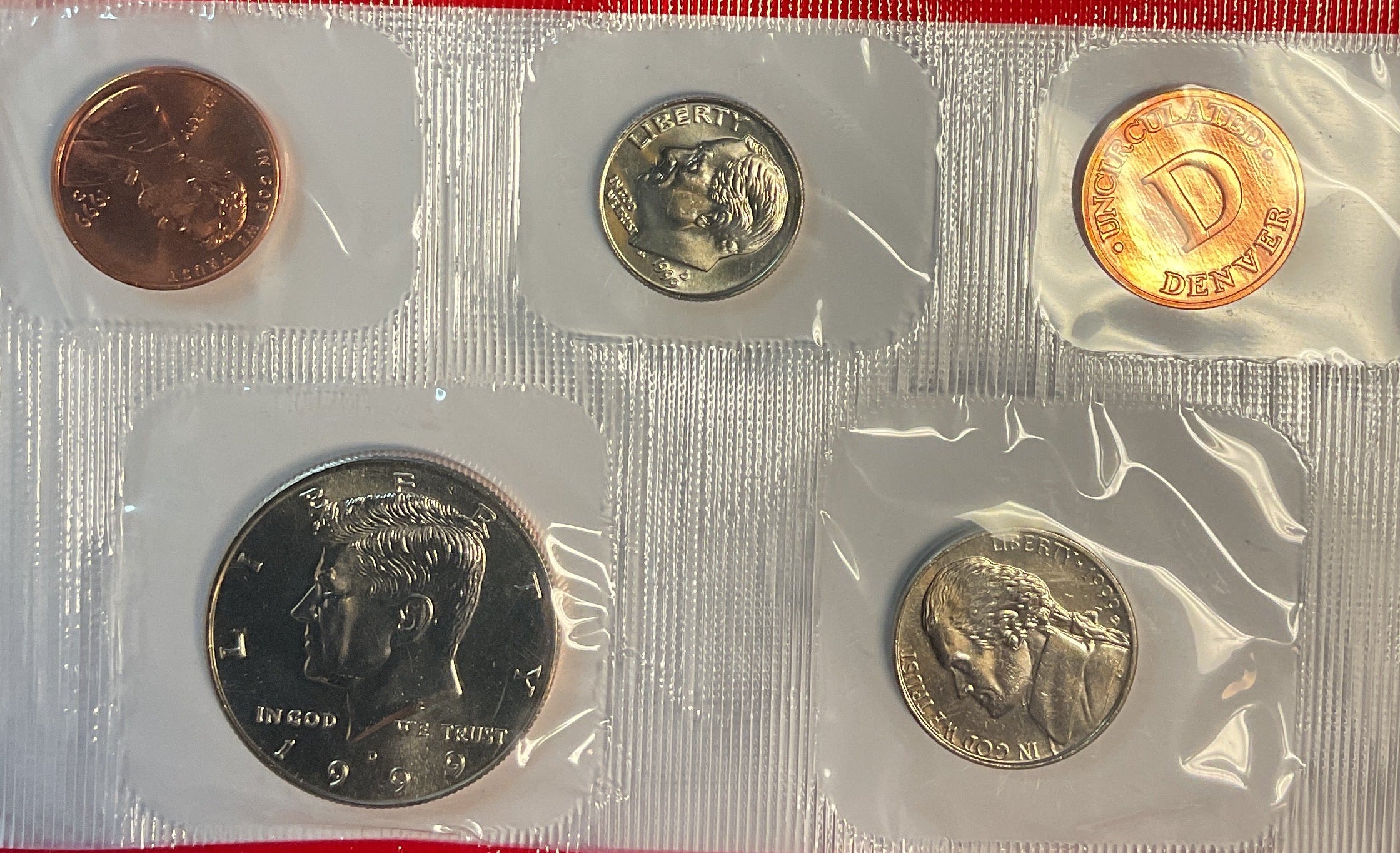 1999 United States Uncirculated 12-Coin Mint Set