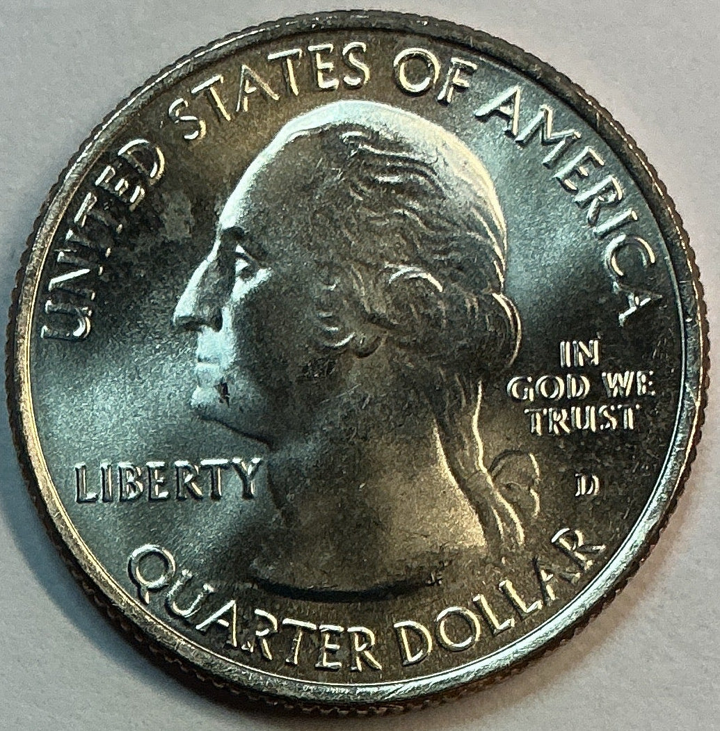 2010-D Brillant Uncirculated, Grand Canyon National Park, Arizona, Washington Quarter