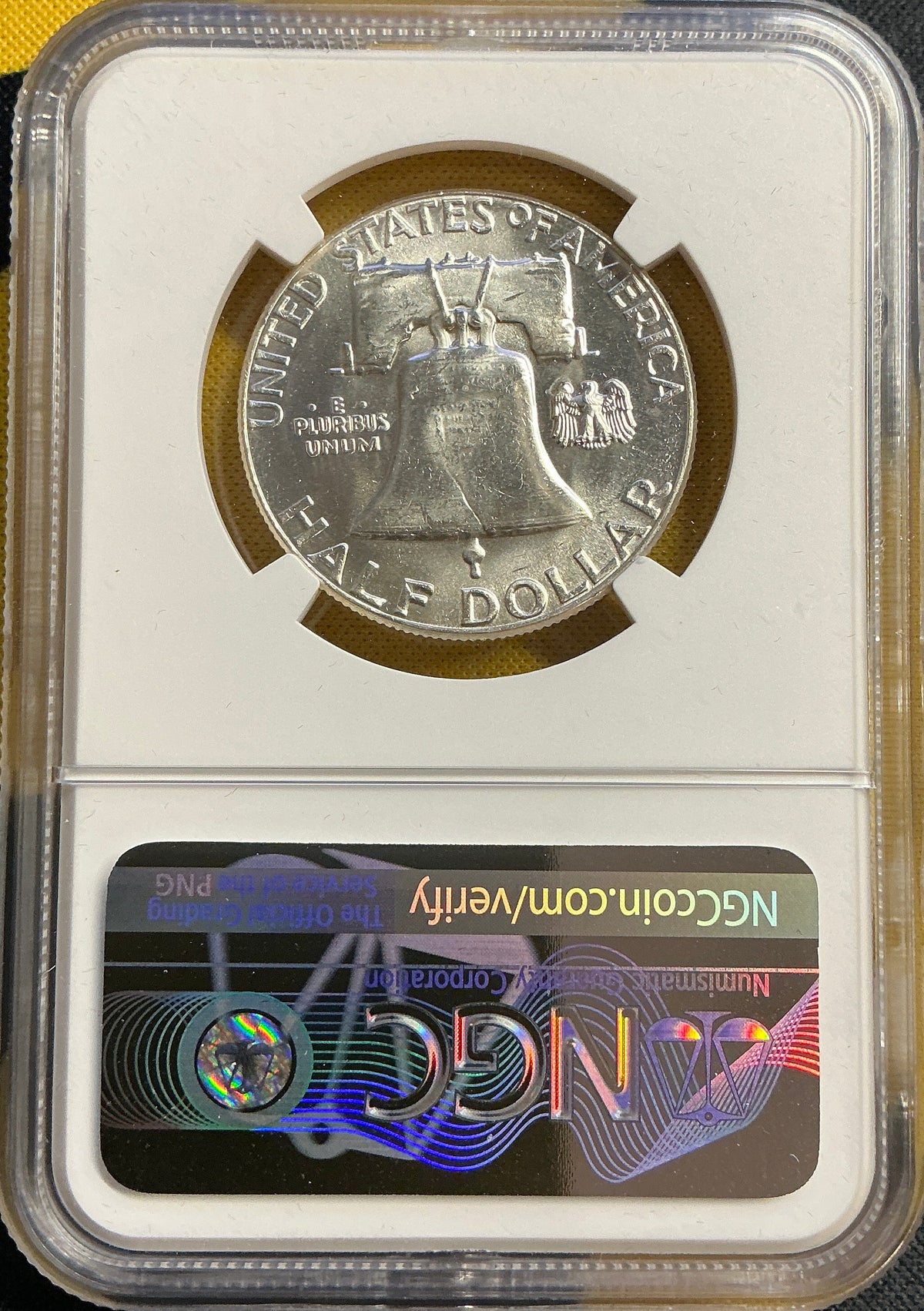 1959 Franklin Half Dollar, NGC MS 64, Store #HR2107