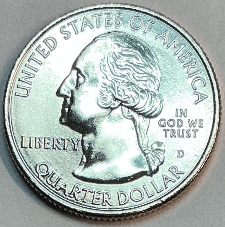2019-D Uncirculated, San Antonio Missions National Historical Park, Texas, Washington Quarter