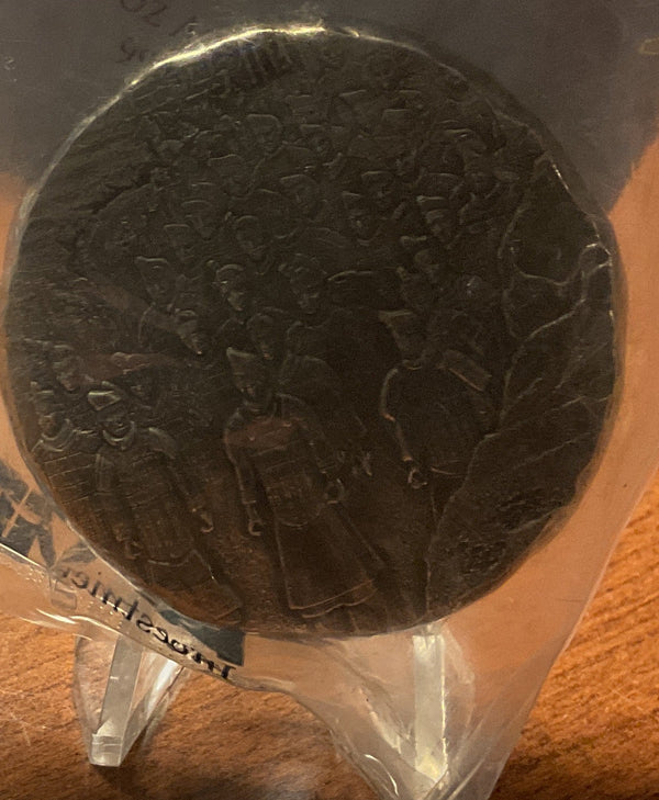 .999 silver, 5 Troy Ounce, 2020 Fiji Silver Terracotta Army BU, Store #SR073