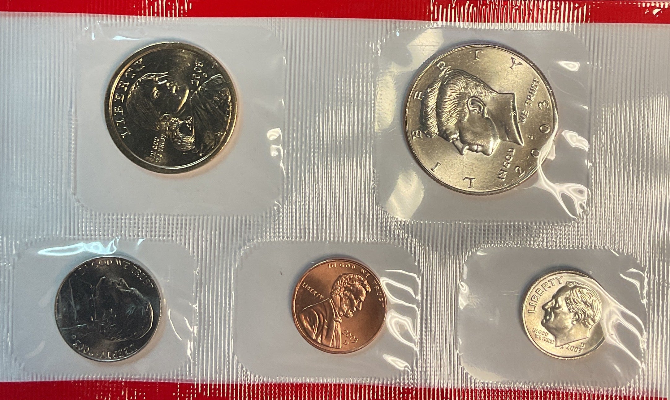 2003 United States Uncirculated 20-Coin Mint Set