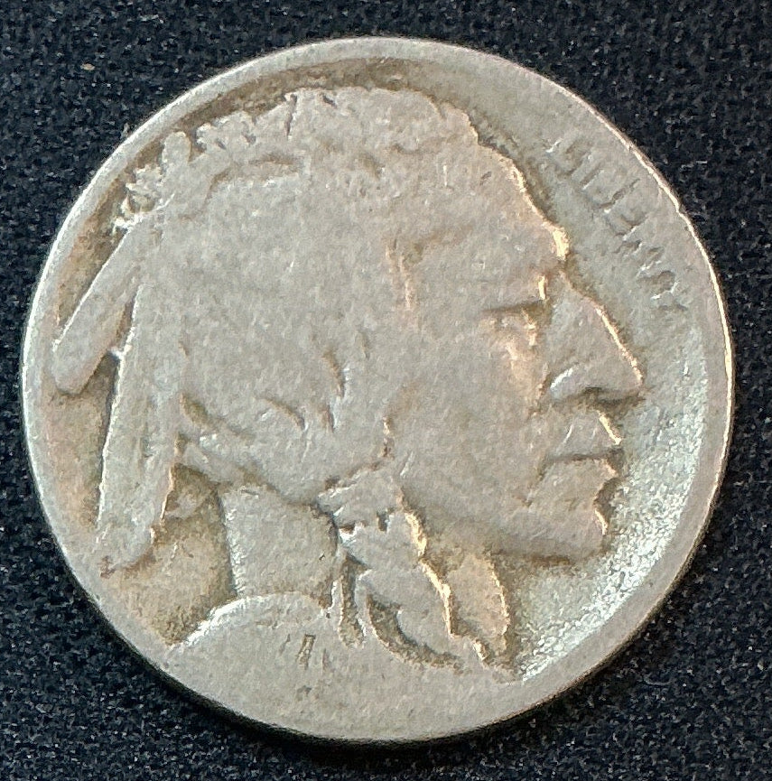 1927-S Buffalo Nickel, Fine Circulated Coin, Store #NL1069