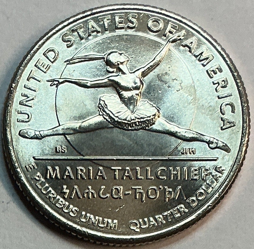 2023-P Maria Tallchief, Washington Quarter, American Women Collection 2022-2025