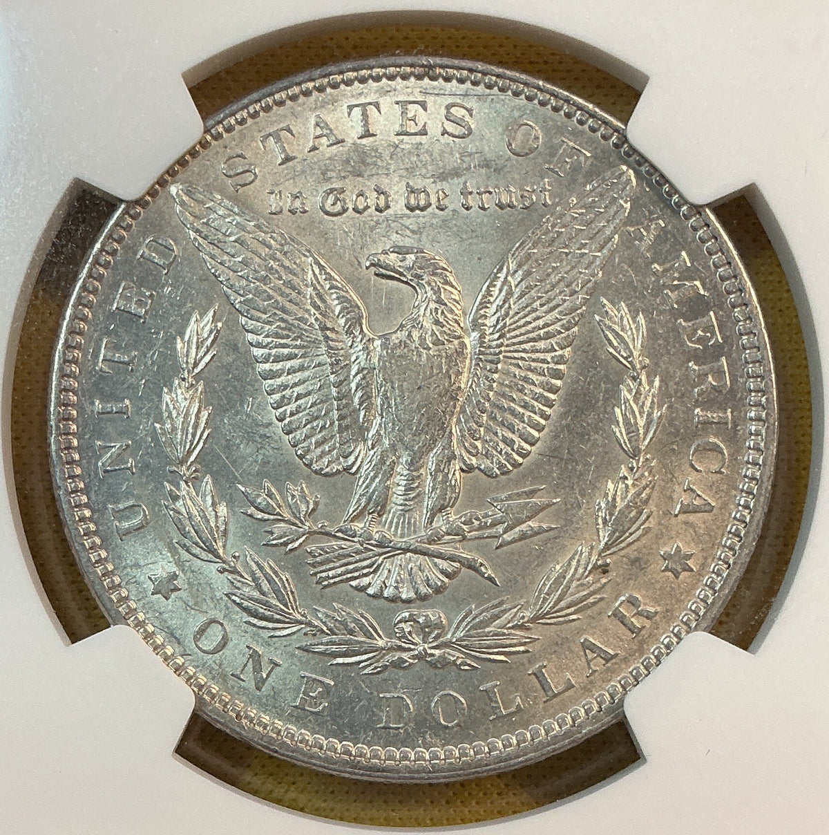 1899 Morgan Silver Dollar, NGC AU 58, Store #DR0522