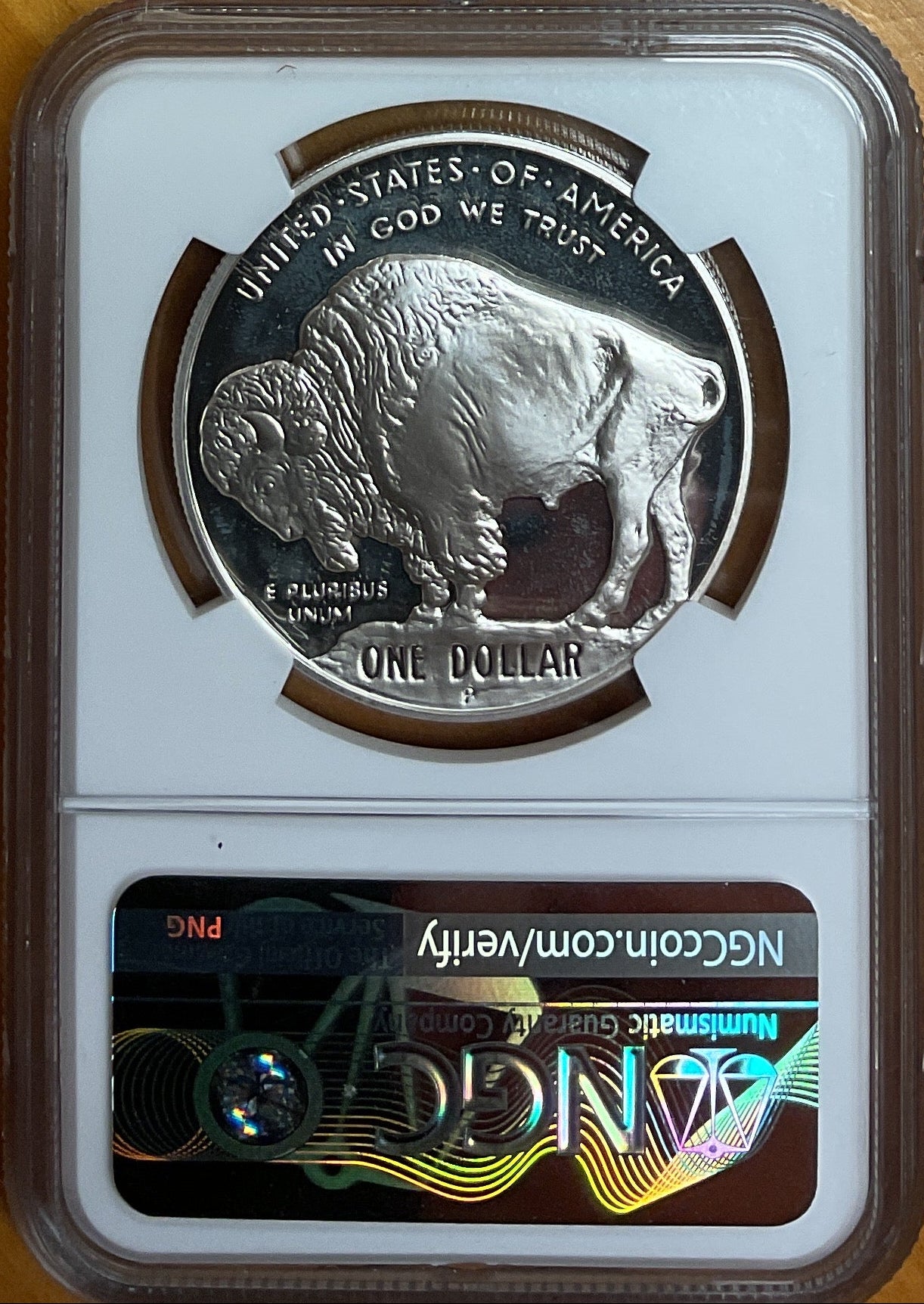 2001-P Buffalo Dollar, NGC PF-68 Ultra Cameo, Store #GMC387