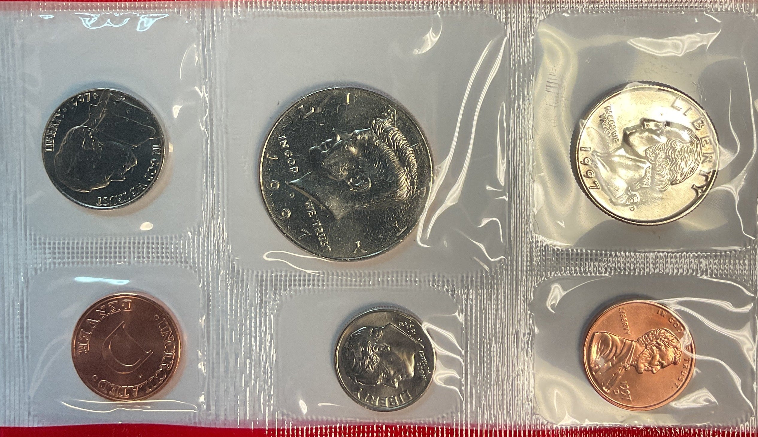 1997 United States Uncirculated 12-Coin Mint Set