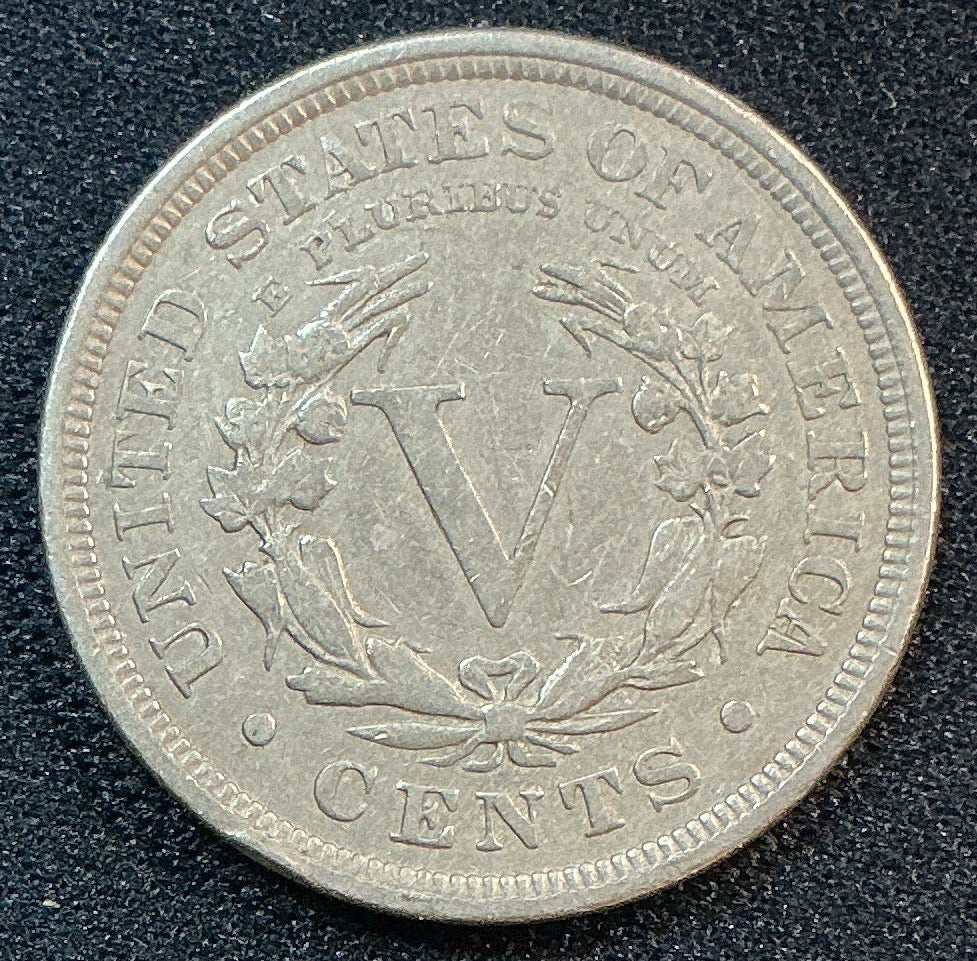 1902 Liberty Nickel, Extra Fine Circulated Coin, Store #NL883