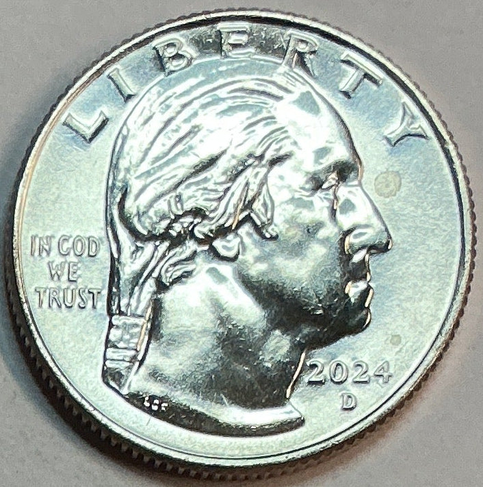 2024-D Reverend Dr. Pauli Murray, Washington Quarter, American Women Collection 2022-2025