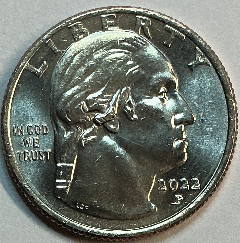 2022-P Dr. Sally Ride, Washington Quarters, American Women Collection 2022-2025