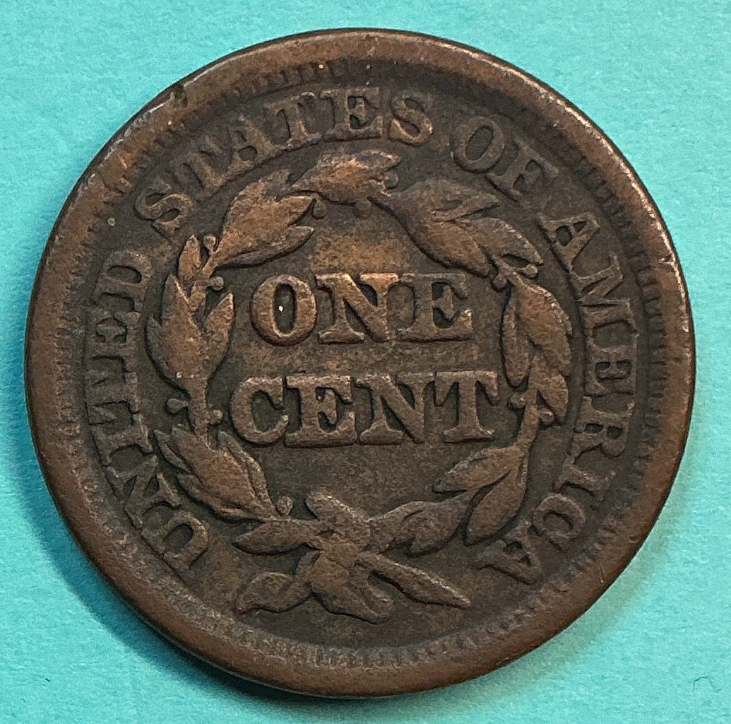 1847 Liberty Head Large Cent.  Affordable Collectible Coin. Store #CT1393