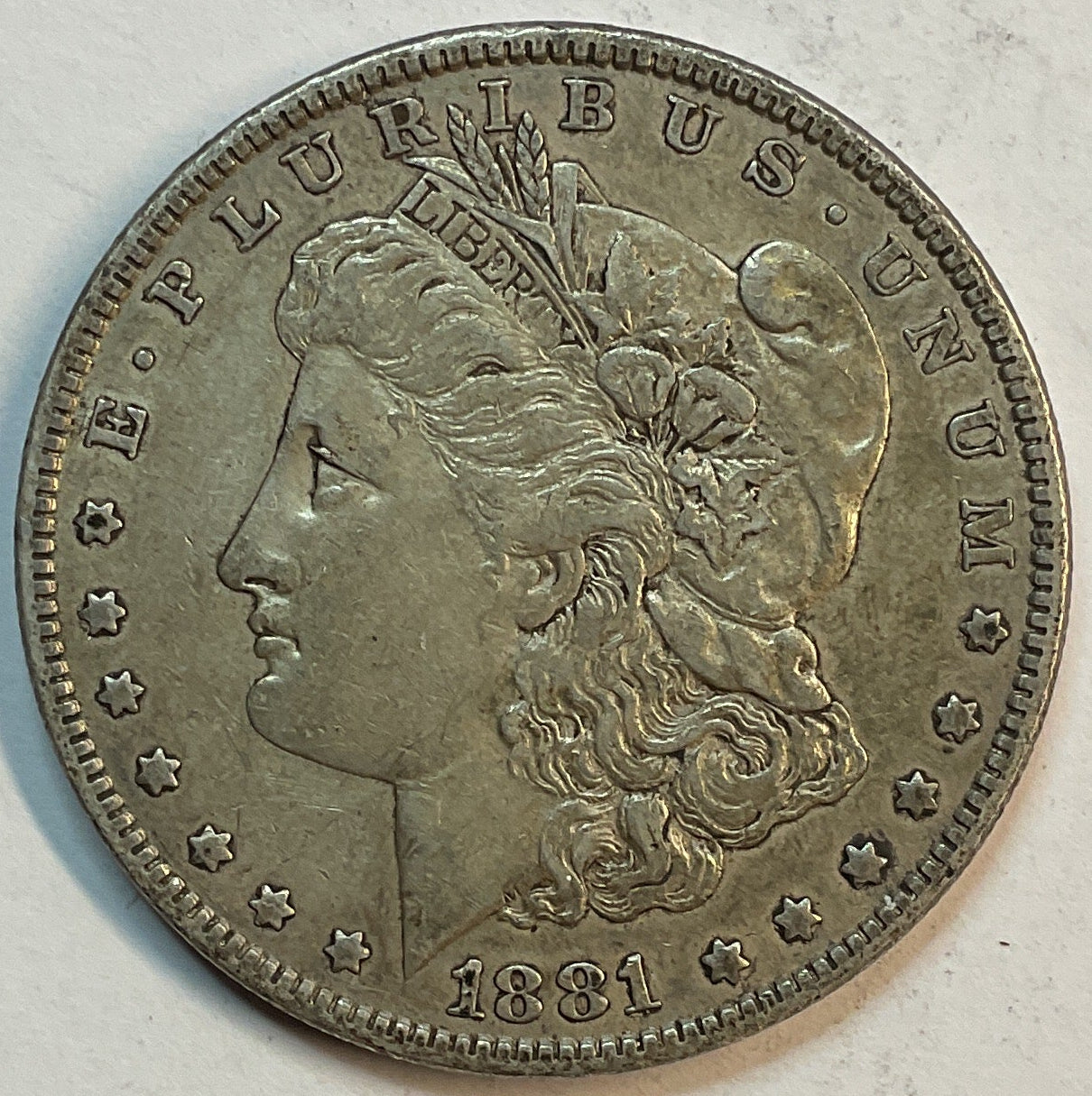 1881 Morgan Dollar, Very Fine Circulated Coin, Store #DR0856