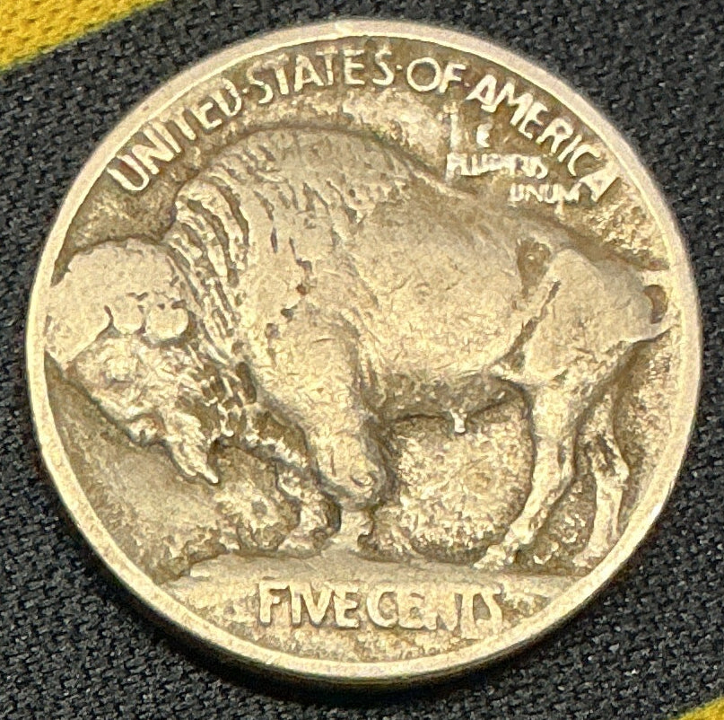 1913 Buffalo Nickel, Type 1, Very Good+ Circulated Coin.  Store #NL923