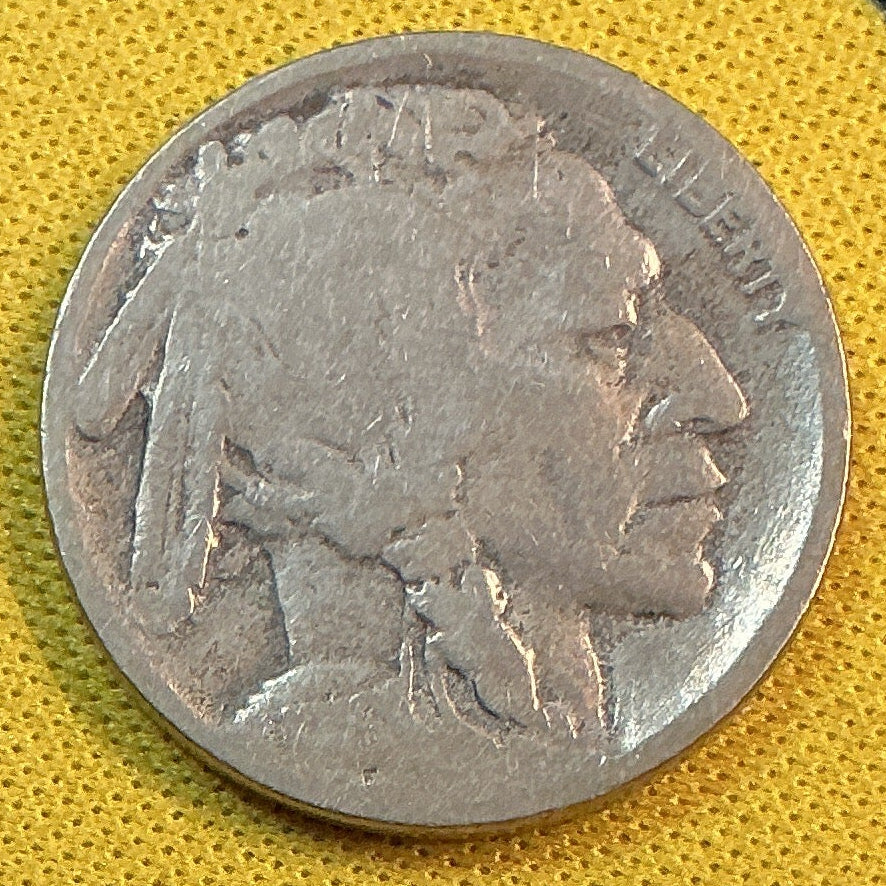 1916-S Buffalo Nickel, Very Good Circulated Coin, Store #NL976