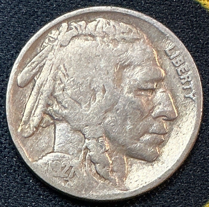 1927 Buffalo Nickel, Good+ Circulated Coin, Store #NL1063