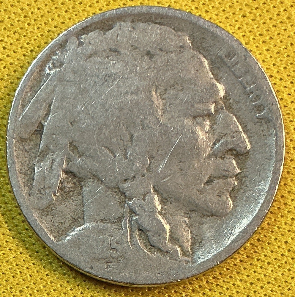 1925-D Buffalo Nickel, Good+ Circulated Coin, Store #NL1055