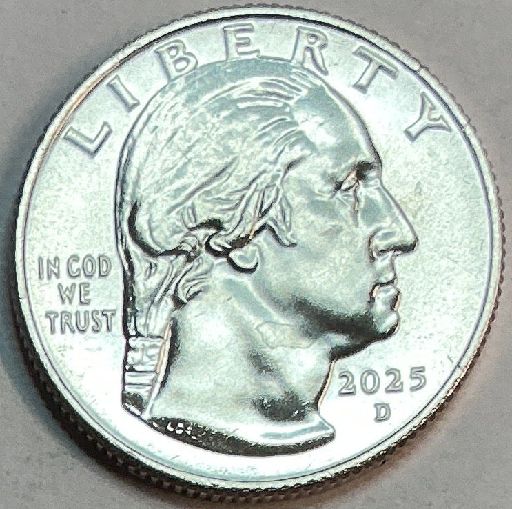2025-D Althea Gibson, Washington Quarter, American Women Collection 2022-2025