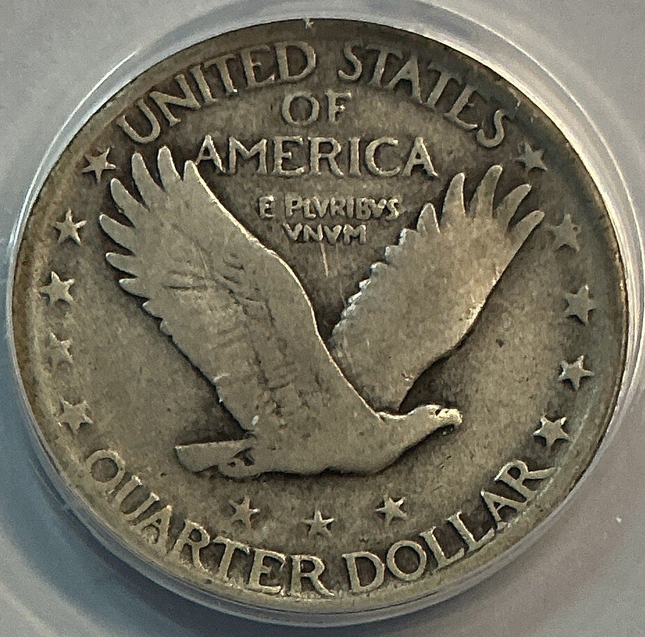 1923 Standing Liberty Quarter, ANACS VG-10, Store #QR1618