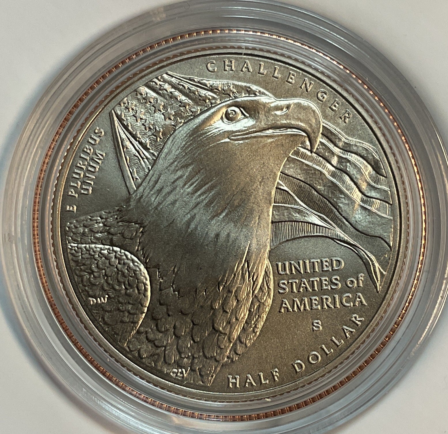 2008 Bald Eagle Commemorative Half-Dollar Coin, U.S. Mint, #PT049
