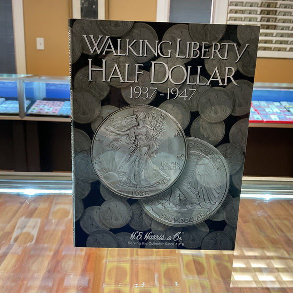Walking Liberty Half Dollar, Whitman Coin Folder, Collections 1937-1947