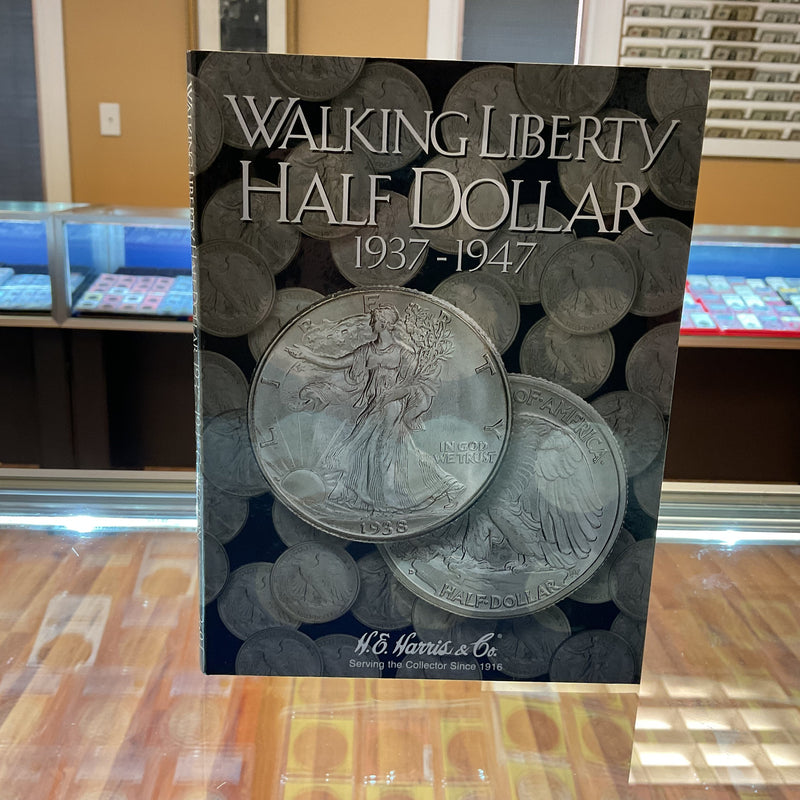 Walking Liberty Half Dollar, Whitman Coin Folder, Collections 1937-1947
