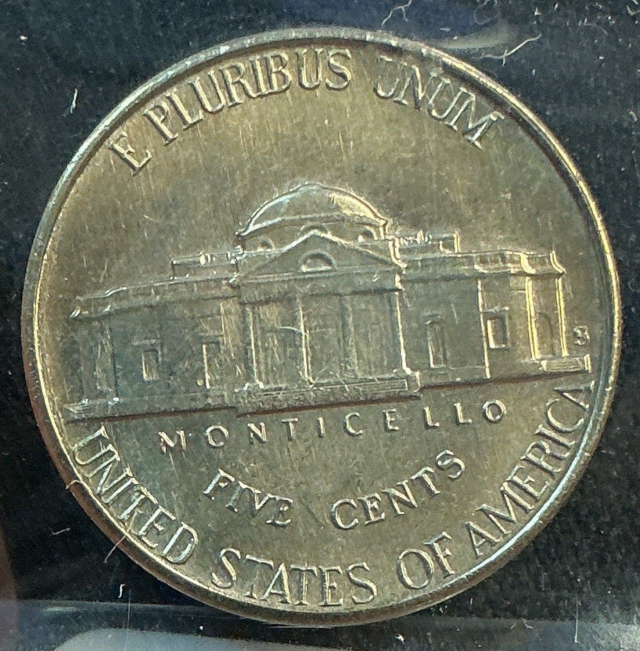 1947-S Jefferson Nickel, Mint State Uncirculated coin, Store #NL1164