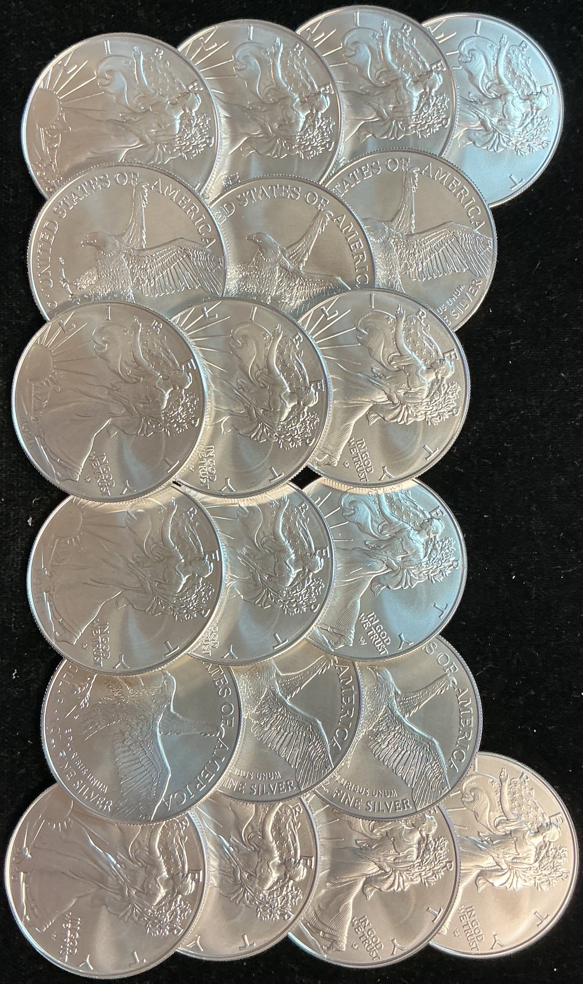 2026 American Silver Eagle Rolls. Store #SR037