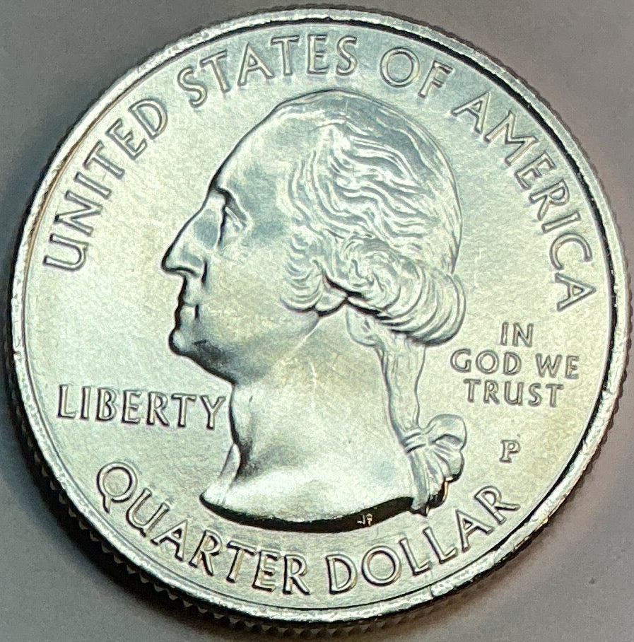 2014-P Uncirculated, Shenandoah National Park, Virginia, Washington Quarter