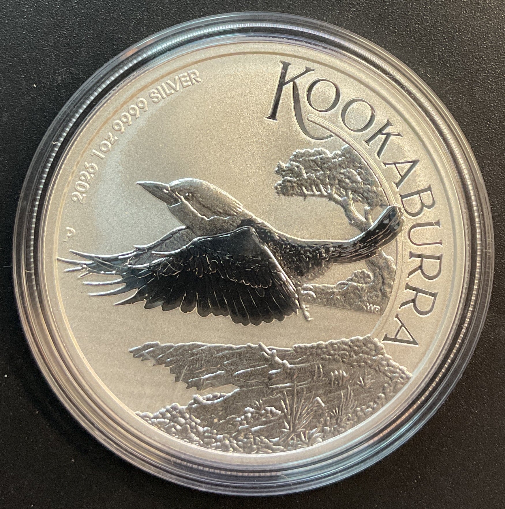 .9999 silver, 1 Troy Ounce, 2026 KOOKABURRA Silver Round, Store #SR020