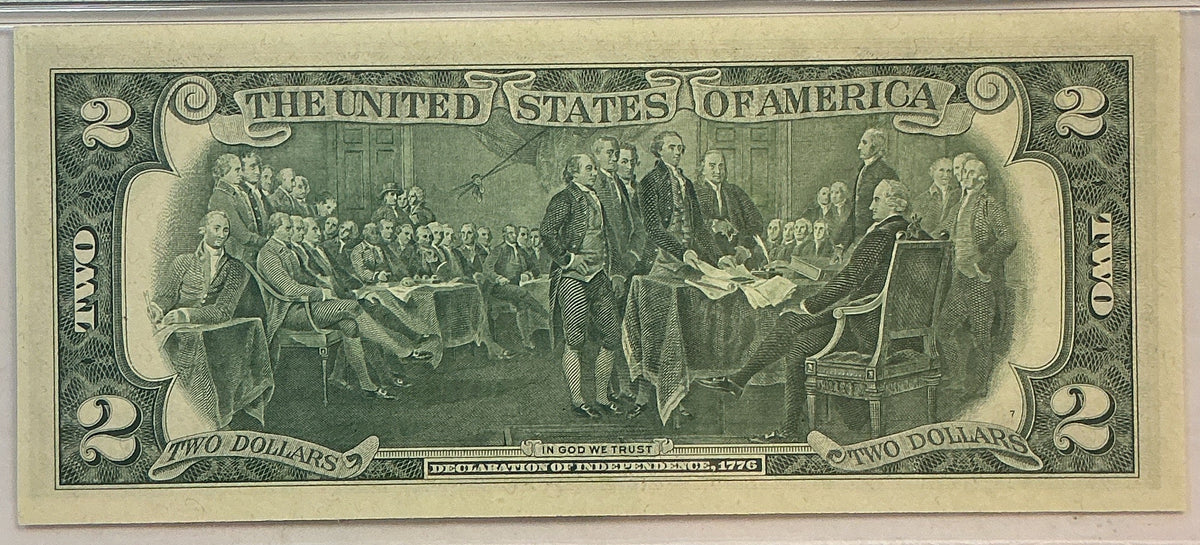 1976 $2 Federal Reserve Bank Note, PMG GEM UNC-65, GFRB088